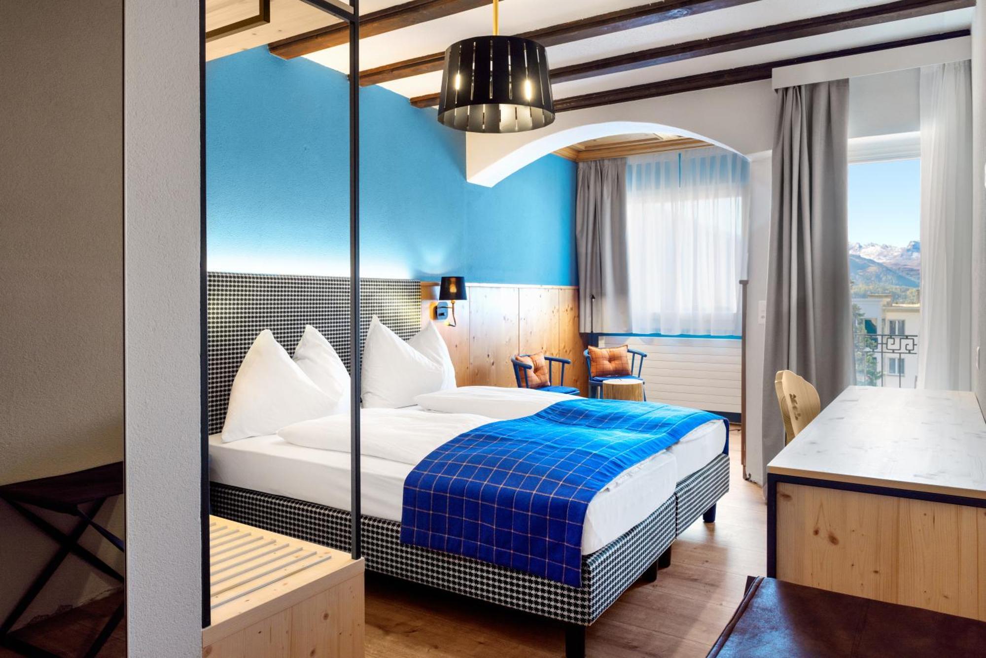 Hotel Baeren St. Moritz Room photo